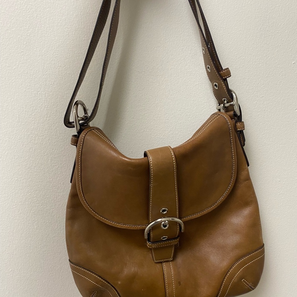 Coach leather bag
